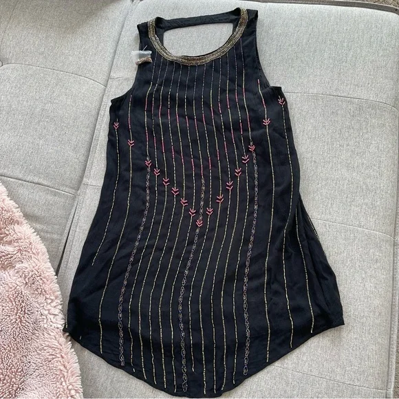 Free People Carmens Embellished Shift size S - Picture 3 of 6